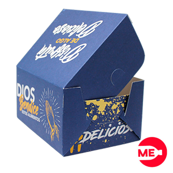 Empaques Cajas Personalizadas Propalpoly Medidas 18x14x10  Mensaje: "Disfruta de algo delicioso". X 25 unds.