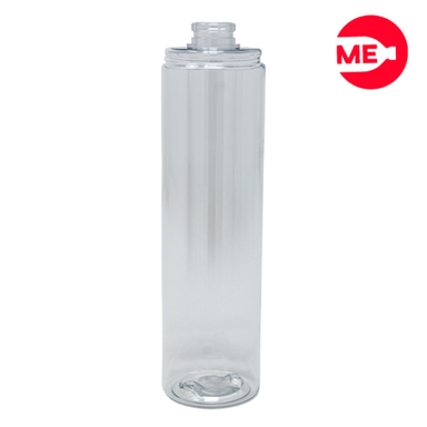 Envase Plástico Cilindrico 240 Ml en PET Cristal Boca 20 Mm Fea