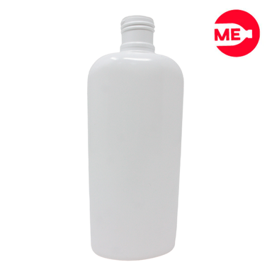 Envase Plástico Elico  250 Ml PVC Blanco Boca 24-415 T. Disc-Top