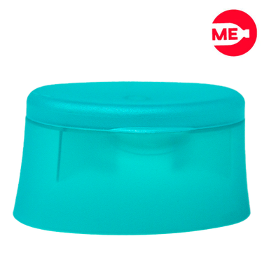 Sobretapa Plástica Flip-Top de 24 Snap Oval Mm en PP Verde