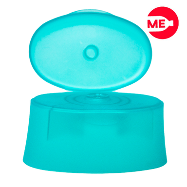 Sobretapa Plástica Flip-Top de 24 Snap Oval Mm en PP Verde-1