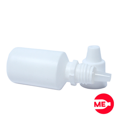 Envase Gotero Plástico Blanco en PEBD de 15 ML Con Tapa  de Seguridad en PP Blanca de Rosca Continua-2