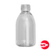 Envase Plástico Cilíndrico 200 ML PET Cristal Boca 28-1716 "CYB"