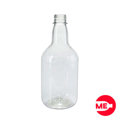 Envase Plástico Cilíndrico 750 ML PET Cristal Boca 28-1816