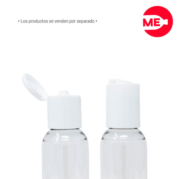 Envase Plástico Cilíndrico Bala 120 ML PET Cristal Boca 24-415 (2)