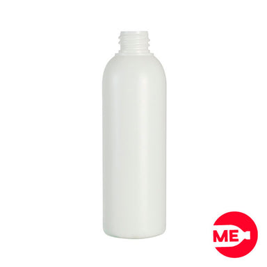 Envase Plástico Cilíndrico Bala 120 ML PEAD Blanco Boca 20-410