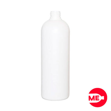 Envase Plástico Cilíndrico 500 ML PEAD Blanco Boca 24-410