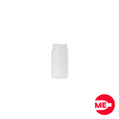 Envase Plástico Cilíndrico 20 ML PEAD Blanco Boca 28 mm