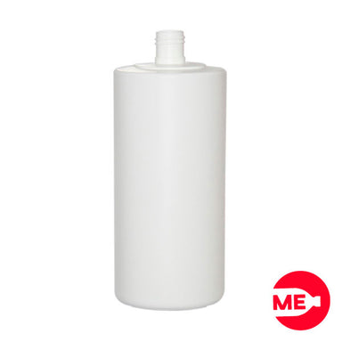 Envase Plástico Cilíndrico 1000 ML PEAD Blanco Boca 24-415 "STG"