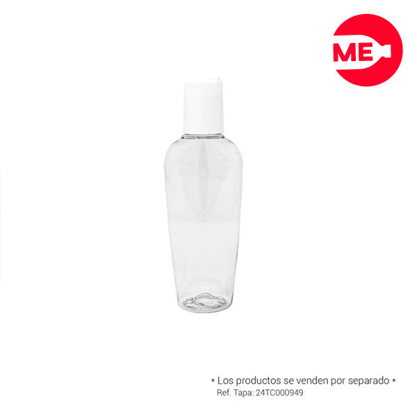 Envase Plástico Elico 125 ML PET Cristal Boca 24-415 (4)