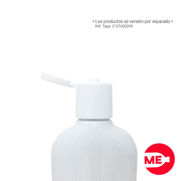 Envase Plástico Elico 225 ML PET Blanco Boca 24-415 (3)