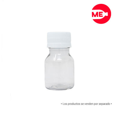 Envase Plástico Farmacéutico 30 ML PET Cristal Boca 28-1716 (2)