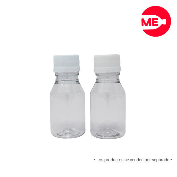 Envase Plástico Farmacéutico 60 ML PET Cristal Boca 28-1716 (2)