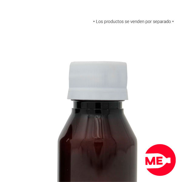 Envase Plástico Farmacéutico 60 ML PET Ambar Boca 28-1716 (4)