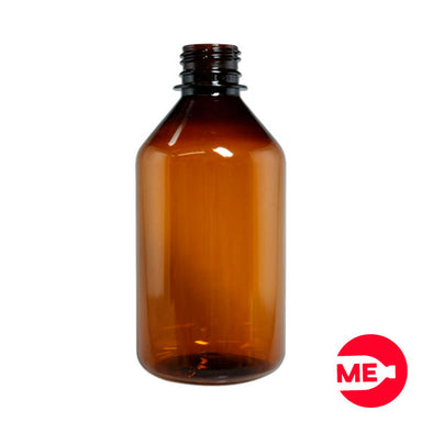 Envase Plástico Farmacéutico 360 ML PET Ambar Boca 28-1816