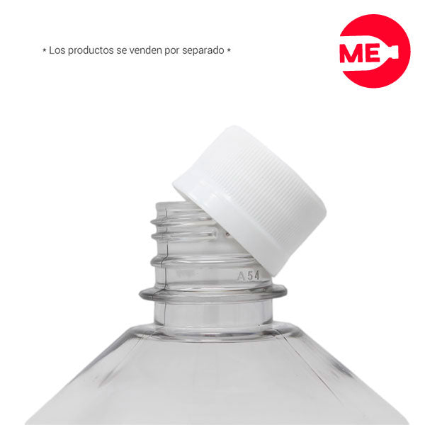Envase Plástico Farmacéutico 1000 ML PET Cristal Boca 28-1816 (2)