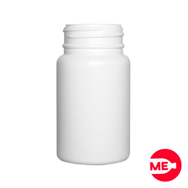 Envase Plástico Nutricional 90 ML PEAD Blanco Boca 38-SP "NUT"
