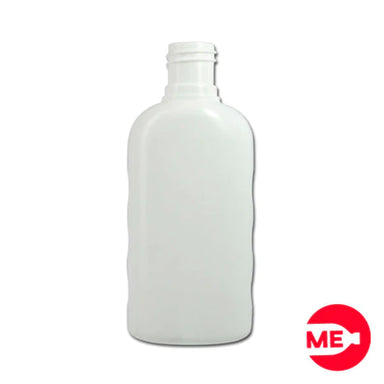 Envase Plástico Oval 250 ML PEAD Blanco Boca 28-415