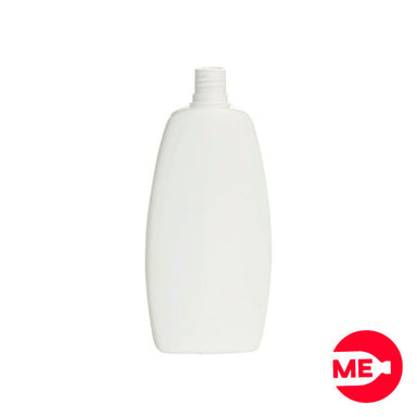 Envase Plástico Oval 200 ML PEAD Blanco Boca 20-415