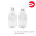 Envase Plástico Plano 375 ML PET Cristal Boca 28-1816 (3)