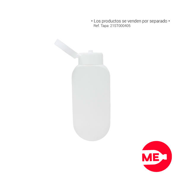 Envase Plástico Tubo 120 ML PEAD Blanco Boca 22-400 (3)