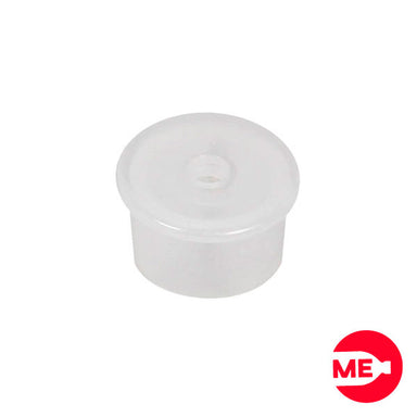 Tapa Dosificadora Plástica PEBD Natural Boca 18 mm